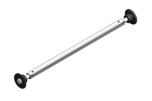 Axel med nav, båttrailer (750 kg, 4 x 100) Bren- 500B / 500BS
