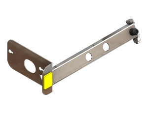 Konsoltill bakljus medplatta, höger (för 450/500/550 båttrailer)