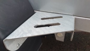 Släpvagn stegbräda höger sida