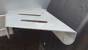 Släpvagn stegbräda vänster sida