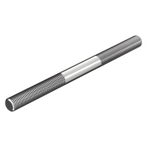 gängstång M10, 140 mm (vänster-höger gänga)