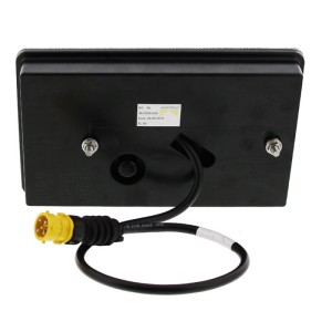LED-bakljus MultiLED 2, vänster (nummerskyltsbelysning nederst, 5 stift) - Aspöck
